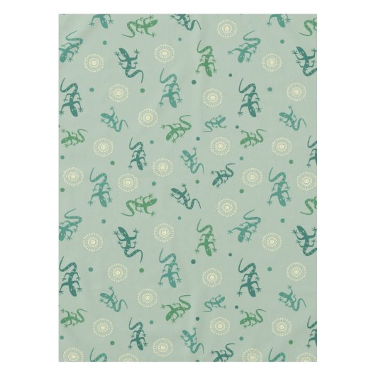 hagedis tafelkleed (Voorkant)