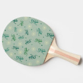 hagedis tafeltennisbatje (Zijkant)