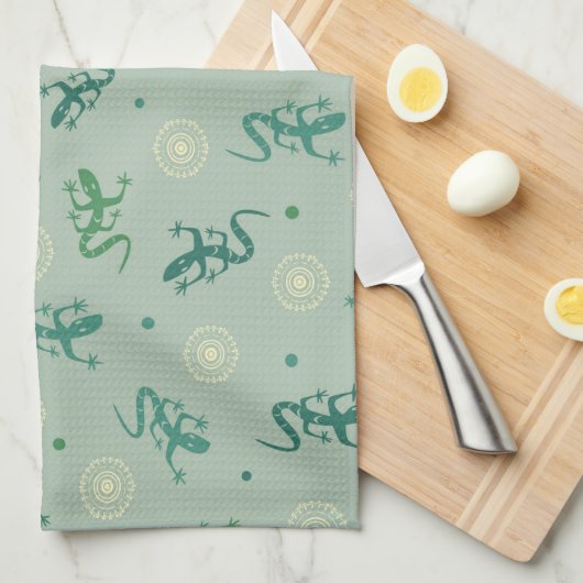 hagedis theedoek (Quarter Fold)