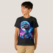 Hagedis uit de ruimte t-shirt (Voorkant volledig)