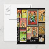 hagedis van Oz L Frank Baum Collage Briefkaarten (Voorkant / Achterkant)