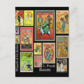 hagedis van Oz L Frank Baum Collage Briefkaarten (Voorkant)