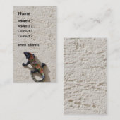 hagedis visitekaartje (Voorkant / Achterkant)