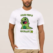 hagedis voor Hillary T-shirt (Voorkant)