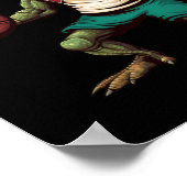 hagedisbasketbal poster (Hoek)