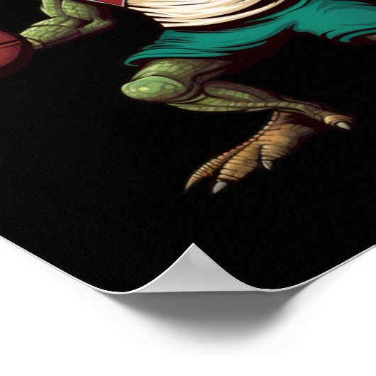 hagedisbasketbal poster (Hoek)