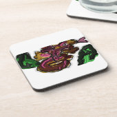 Hagediskunstwerk Bier Onderzetter (Linkerzijde)