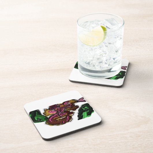 Hagediskunstwerk Bier Onderzetter (Rechterzijde)