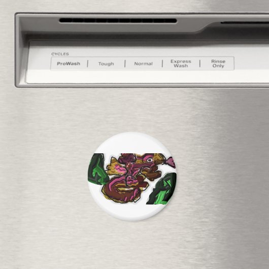 Hagediskunstwerk Magneet (Insitu (Vaatwasser))