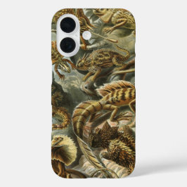 Hagedissen door Ernst Haeckel Lacertilia Animal iPhone 16 Hoesje