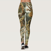 Hagedissen door Ernst Haeckel  Lacertilia Animal Leggings (Achterkant)
