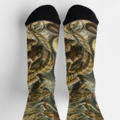 Hagedissen door Ernst Haeckel Lacertilia Animal Sokken (Top)