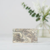 Hagedissen door Ernst Haeckel  Lacertilia Animal Visitekaartje (Staand voorkant)