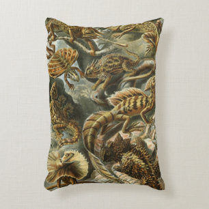 Hagedissen door Ernst Haeckel Vintage Lacertilia D Accent Kussen