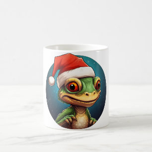 Hagedissen Kerstmis Koffiemok