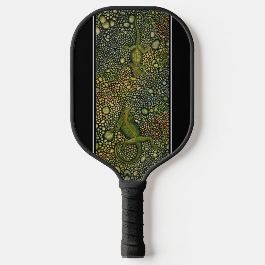 hagedissen pickleball paddle (Voorkant)