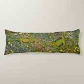 hagedissen van aangezicht tot aangezicht lichaamskussen (Voorkant)