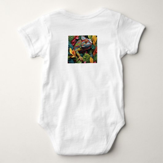 Hagedissenbladeren & kleur romper (Achterkant)