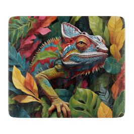 Hagedissenbladeren & kleur snijplank