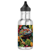 Hagedissenbladeren & kleur waterfles  (Rechts)