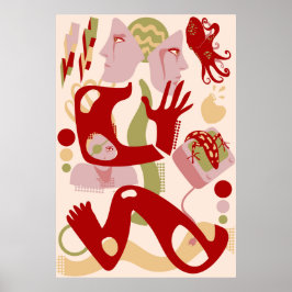 Hagedissentelevisie Poster