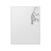 hagedisskelet notitieblok (Linkerzijde)