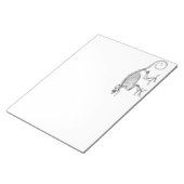 hagedisskelet notitieblok (Schuin)