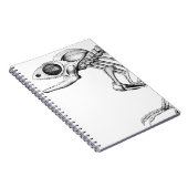 hagedisskelet notitieboek (Rechterzijde)