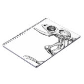 hagedisskelet notitieboek (Linkerzijde)