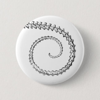  hagedisskelet ronde button 5,7 cm
