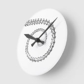 hagedisskelet ronde klok (Hoek)