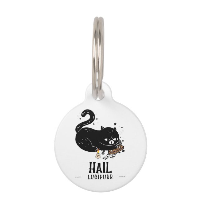 Hagel Lucipurr Huisdierpenning (Voorkant)