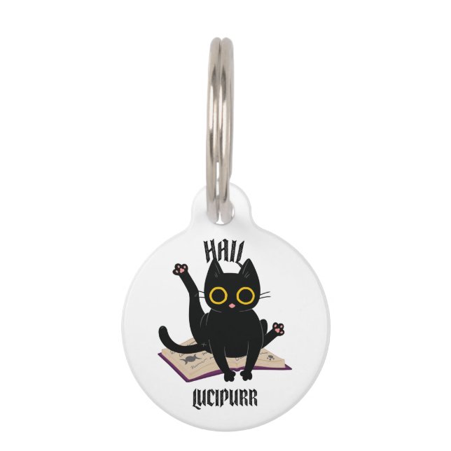 Hagel Lucipurr Huisdierpenning (Voorkant)