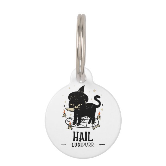 Hagel Lucipurr Huisdierpenning (Voorkant)