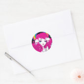 hagel regenboog- sticker (Envelop)