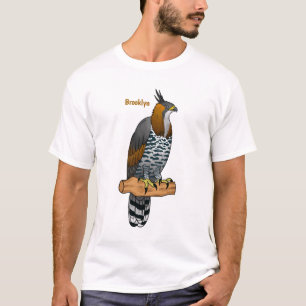  hagelvogel cartoon illustratie t-shirt