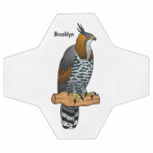 hagelvogel cartoon illustratie voetbal (Enkel)
