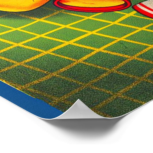 Hagen Brothers Circus poster uit 1950 (Hoek)