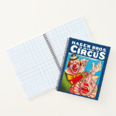 Hagen Brothers Circus poster uit 1950 Notitieboek (Binnen)