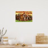 Hagenbeck Wallace Army of Clowns Poster (Keuken)