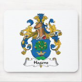 Hagens Family Crest Muismat (Voorkant)