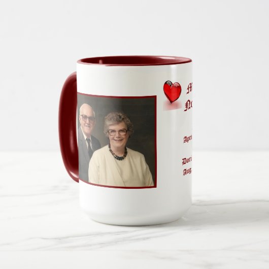 Hagens grootouders mok (Voorkant links)