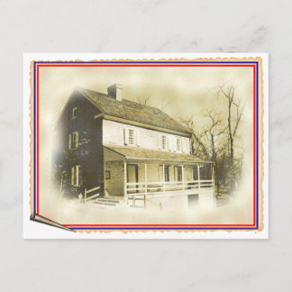 Hager House Colonial Home Briefkaart
