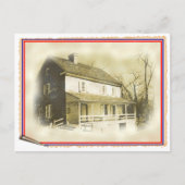 Hager House Colonial Home Briefkaart (Voorkant)