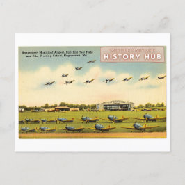 Hagerstown Airport Historic Reprint Briefkaart