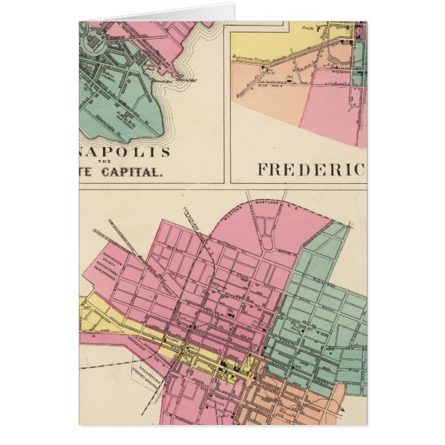 Hagerstown, Annapolis, stad Frederick (Voorkant)