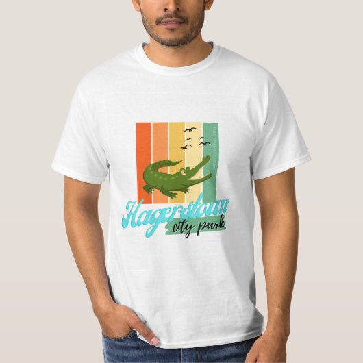 Hagerstown City Park Alligator T-Shirt (Voorkant)