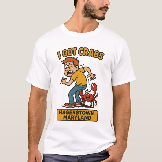 Hagerstown Crabs T-shirt (Voorkant)