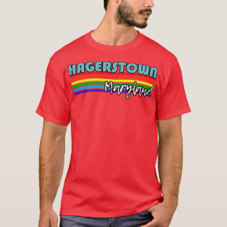 Hagerstown Maryland Pride Hagerstown LGBT Gift LG T-shirt