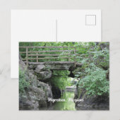 Hagerstown, MD stenen brug Briefkaart (Voorkant / Achterkant)